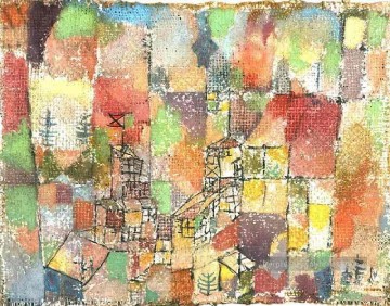  campagne Tableaux - Deux maisons de campagne Paul Klee